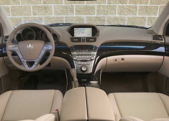 interior acura mdx