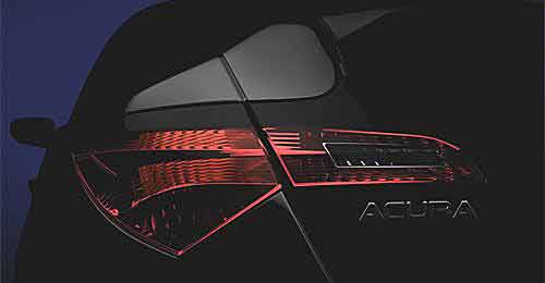 Acura apresenta teaser´s de seu novo crossover