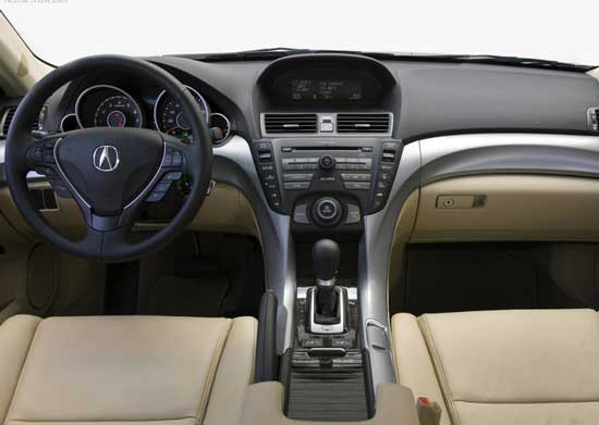 interior acura tl 2009