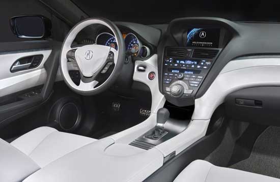 interior acura zdx