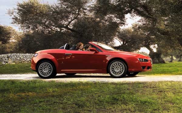 interior alfa romeo spider 2010