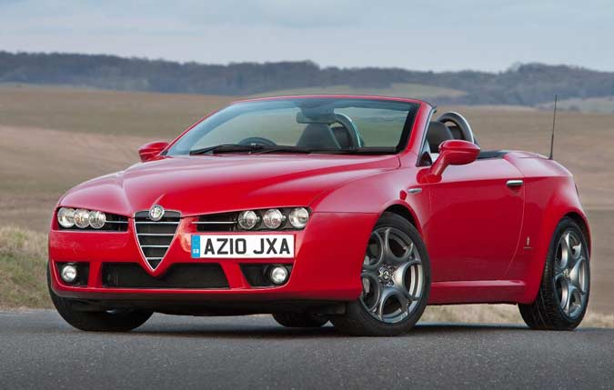 alfa romeo spider 2011