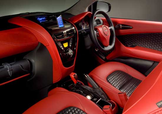 interior aston martin 2010