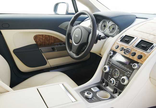 interior aston martin rapide 2011