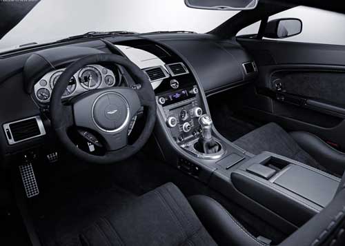 aston martin vantage v12 interior