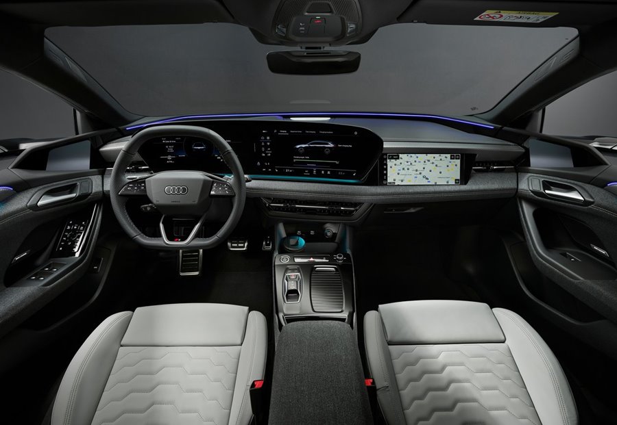 audi a6 e tron interior