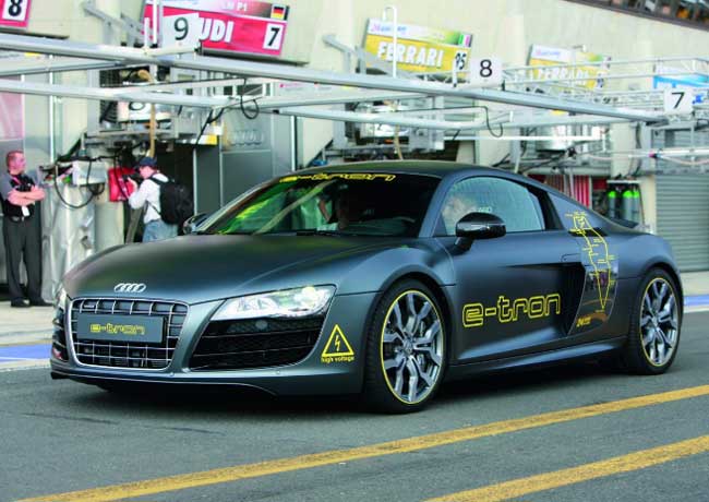 audi r8 e tron production version