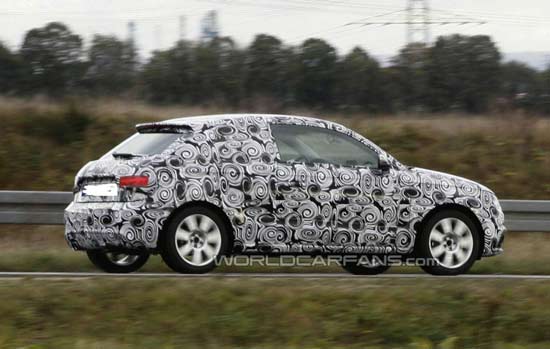 audi a1 2011 spyphoto