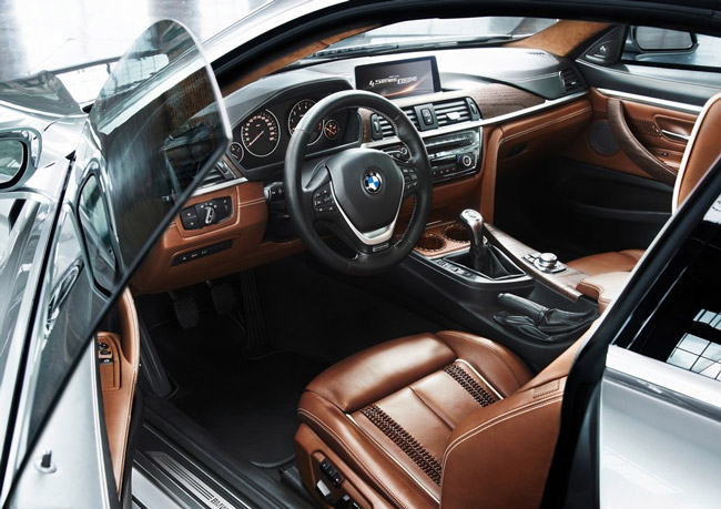 bmw serie 4 coupe concept interior