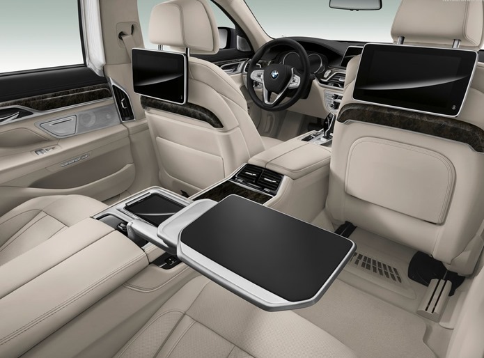 bmw serie 7 2016 interior banco traseiro