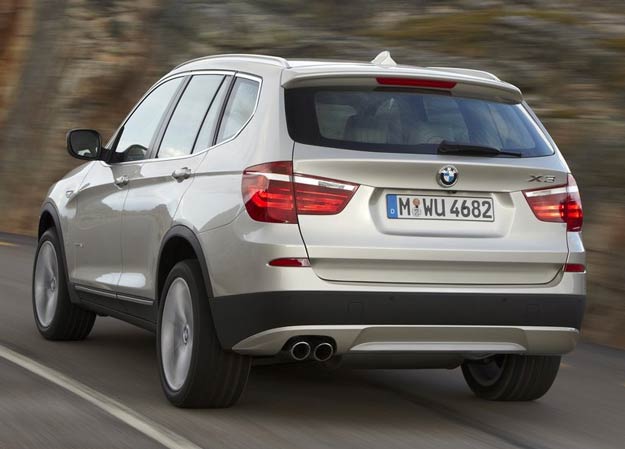 bmw x3 2011 traseira / 2011 bmw x3 rear view