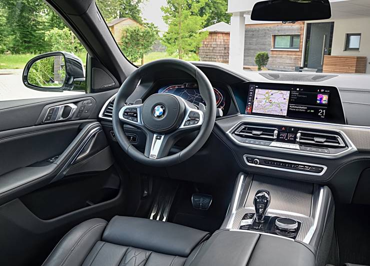 bmw x6 2020 interior painel