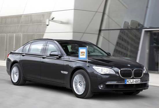 bmw serie 7 high security