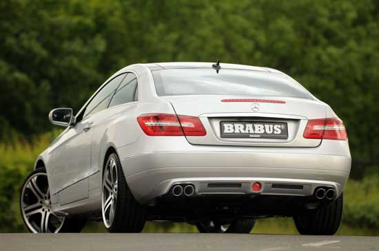 brabus mercedes e class coupe 2010