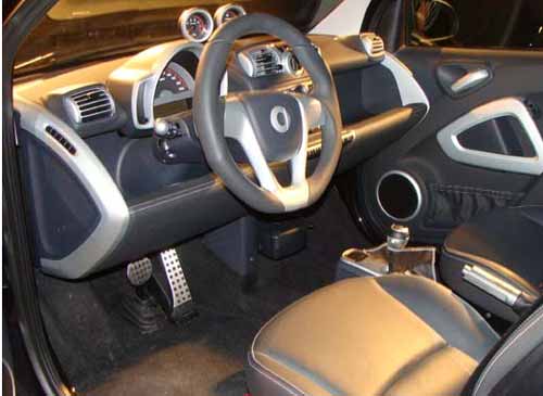 interior brabus smart fortwo