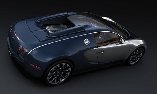 bugatti veyron grand sport bleu