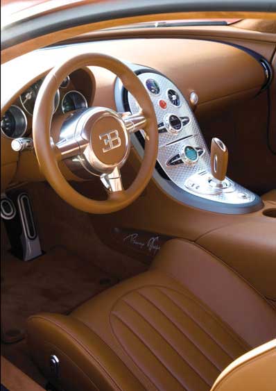 interior bugatti veyron