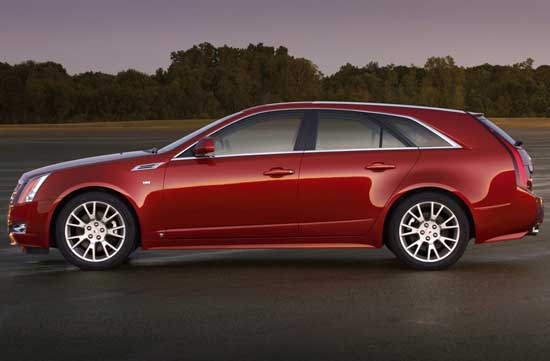 cadillac cts sport wagon 2010