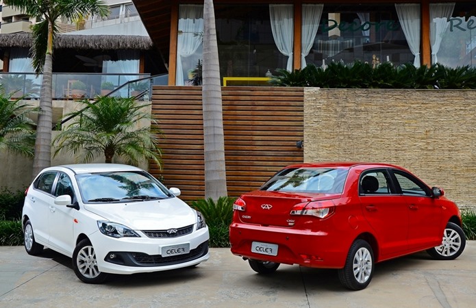 novo chery celer 2015 brasil