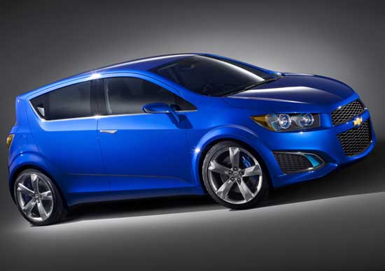 chevrolet aveo rs concept