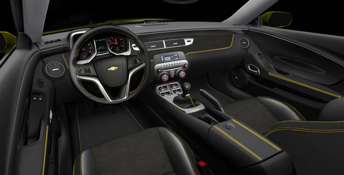 chevrolet camaro transformers 2011 interior