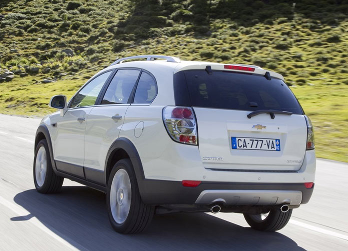 interior nova chevrolet captiva 2012