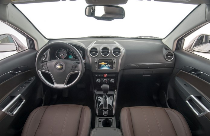 chevrolet captiva 2016 interior painel