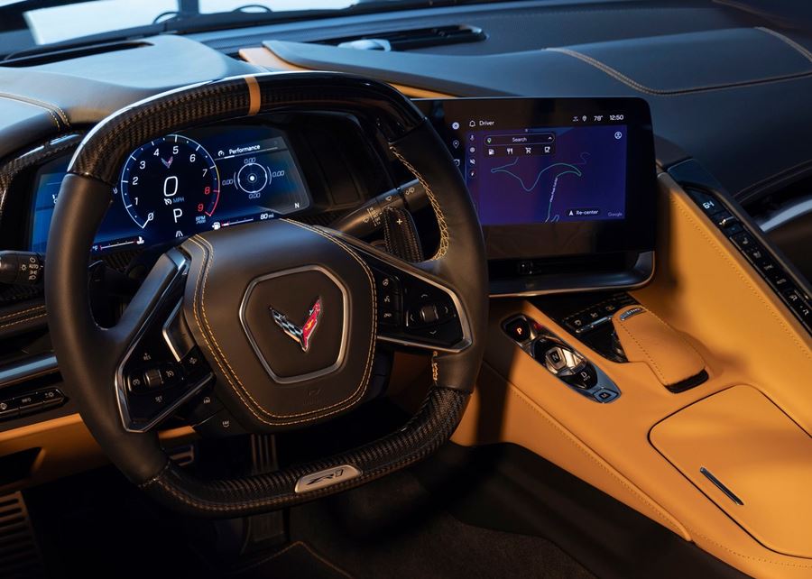 chevrolet corvette zr1 2025 interior