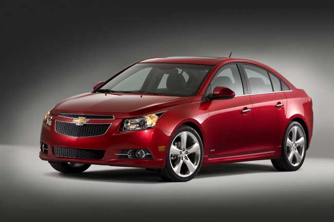 chevrolet cruze rs