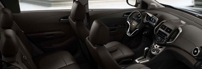 chevrolet sonic interior