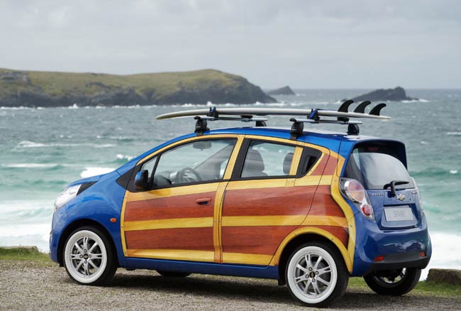 chevrolet spark woody wagon