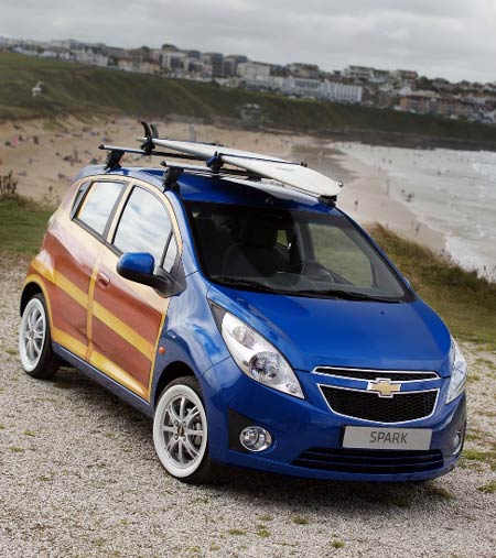 chevrolet spark woody wagon