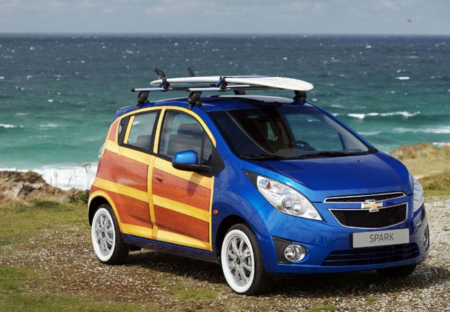 chevrolet spark woody wagon