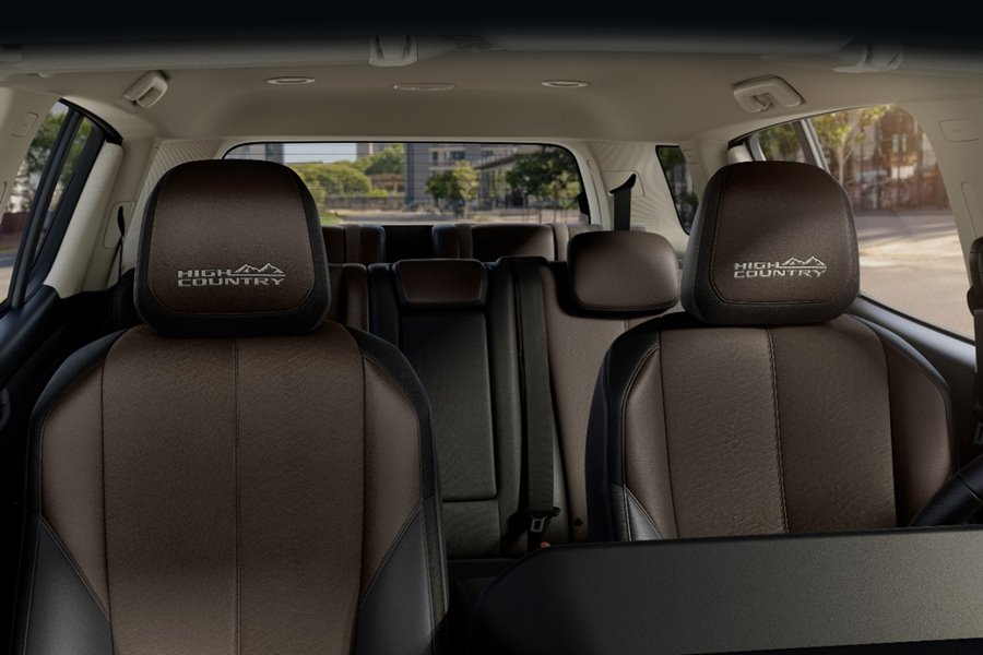 chevrolet trailblazer 2025 interior bancos