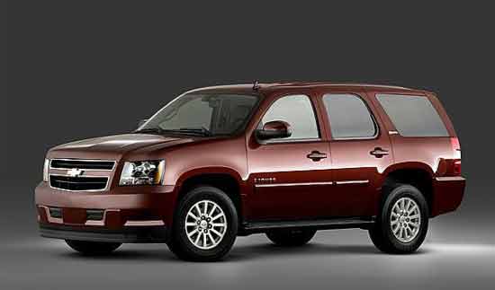 chevrolet tahoe hybrid 2009