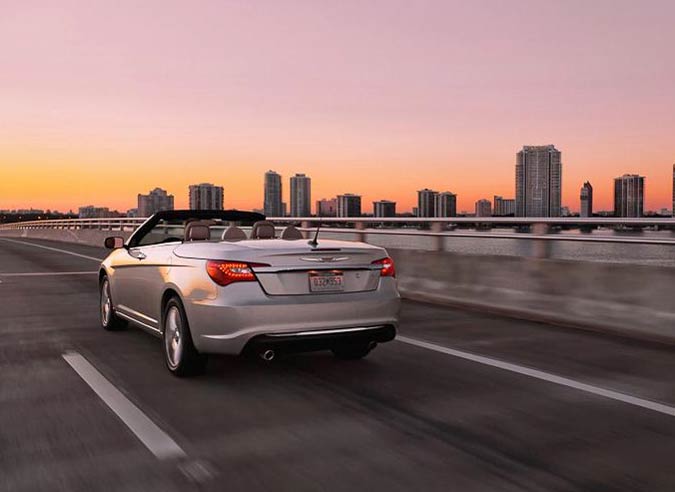 chrysler 200 convertible 2012 traseira / chrysler 200 cabriolet rear view