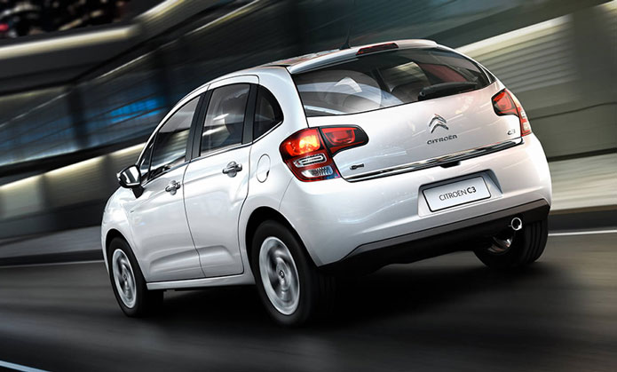 novo citroen c3 brasil traseira