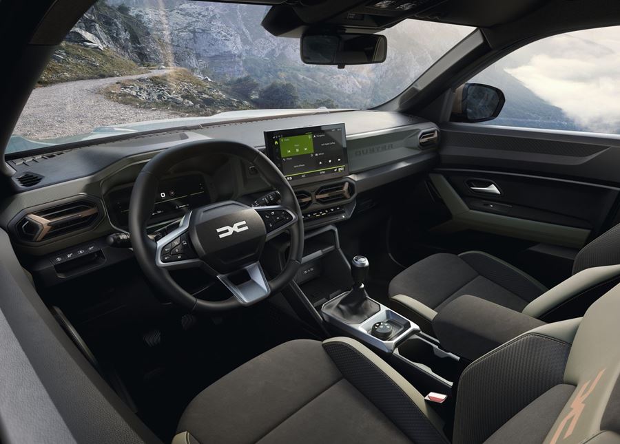 dacia duster 2024 interior