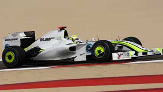 jenson button / gp bahrain 2009