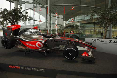 mclaren mp-24 carro da equipe mclaren temporada 2009 formula 1