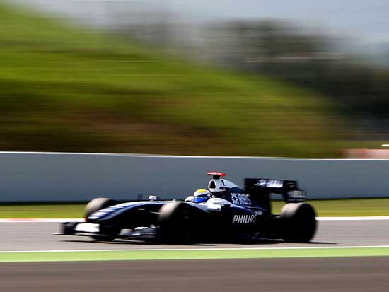 nico rosberg barcelona f1 2009