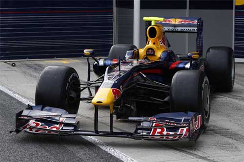 red bull rb5, carro da equipe red bull formula 1 2009