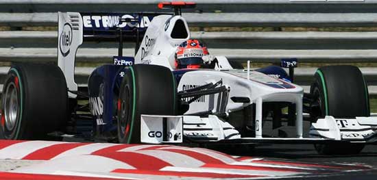 bmw sauber f1 / robert kubica hungria f1 2009