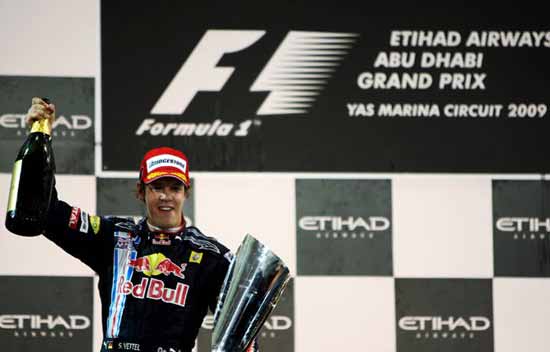 sebastian vettel abu dhabi 2009