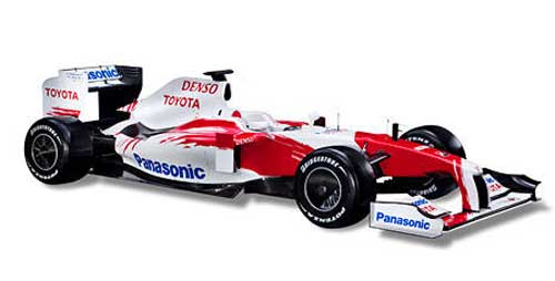 toyota tf109 carro da equipe toyota f1 2009