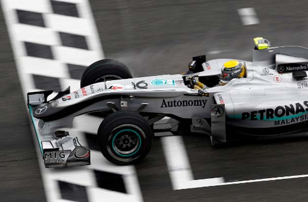 f1 2010 Hockenheim mercedes