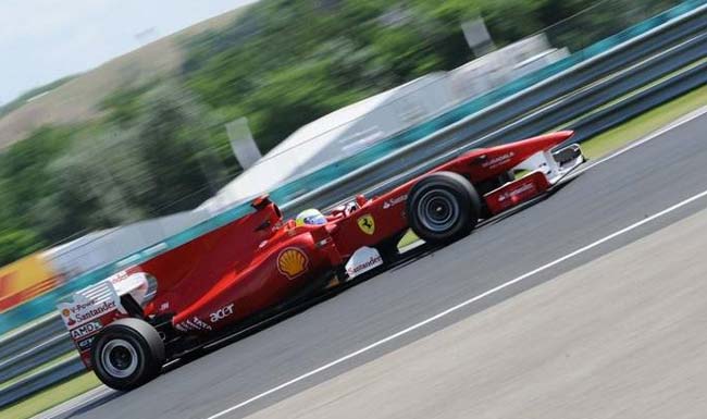 f1 2010 felipe massa hungria