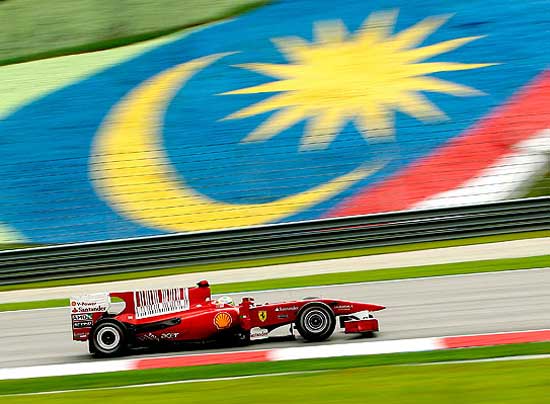 felipe massa gp malasia 2010