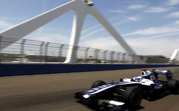 f1 2010 rubens barrichello valencia