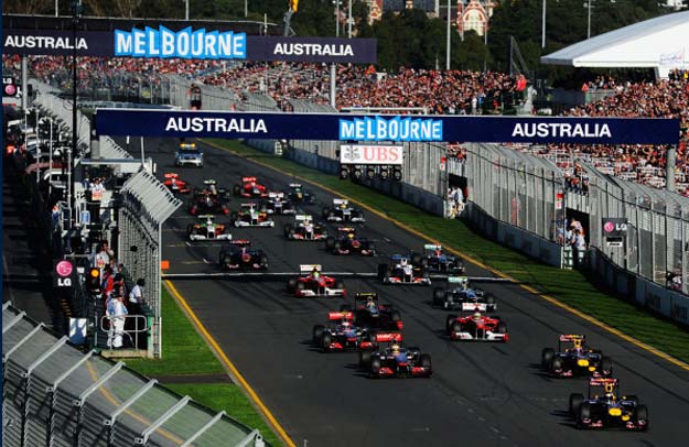 largada f1 2011 australia gp